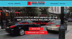 Desktop Screenshot of bigredpedaltours.com